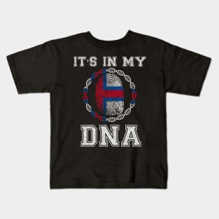 Faroe Islands  It's In My DNA - Gift for Faroese From Faroe Islands Kids T-Shirt